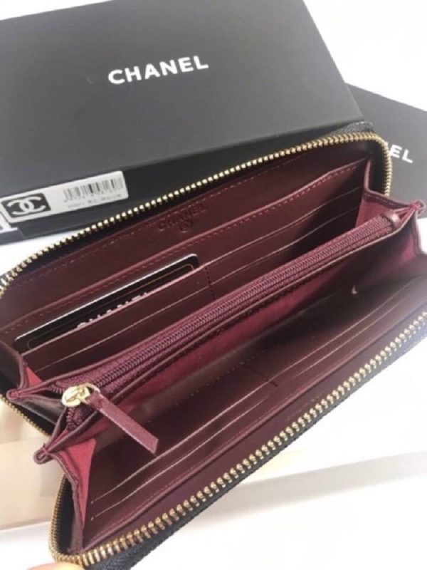 ☆超人気☆シャネル キャビアスキン 長財布 コピーキャメル A50071 - 画像 (8)