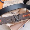 送料込ルイヴィトン サンチュール・LVピラミッド 偽物 40MM リバーシブル ベルト vuf82625 - 画像 (5)