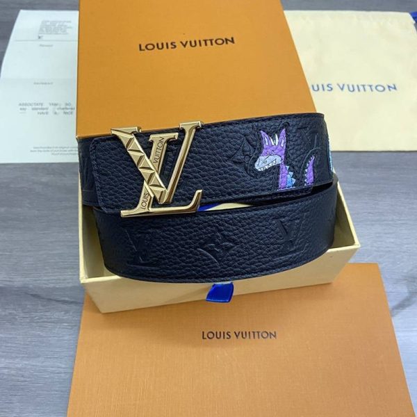 争奪戦ルイヴィトン ベルト 偽物 サンチュール・LVイニシャル 40MM リバーシブル vuj44358 - 画像 (2)