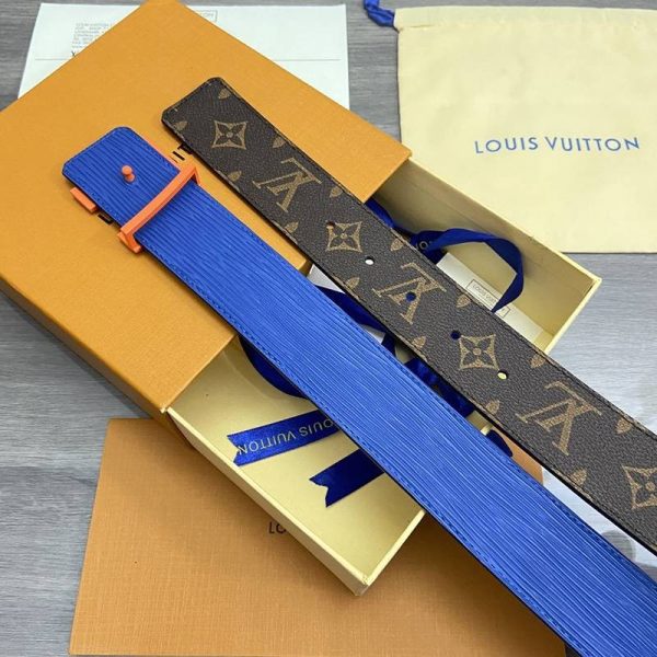 累積売上総額第１位！ルイヴィトン サンチュール・LVピラミッド 偽物 40MM リバーシブルベルト vua13172 - 画像 (4)