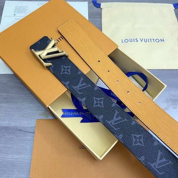 可愛いルイヴィトン サンチュール・LVピラミッド 偽物 40MM リバーシブルベルト vuq17653 - 画像 (5)