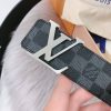 秋冬新作ルイヴィトン コピー サンチュール・ダミエ プリント 40MM リバーシブルベルト vus06239 - 画像 (6)