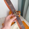 入手困難ルイヴィトン ベルト 偽物 30MM【モノグラムとハートのタッグにきゅん★】 vul04212 - 画像 (3)