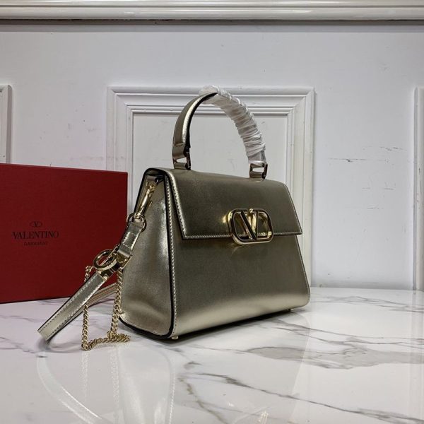 稀少【ヴァレンティノ ショルダーバッグ コピー】人気★Vスリング カーフスキン ミニハンドバッグ Vuj55705 - 画像 (3)