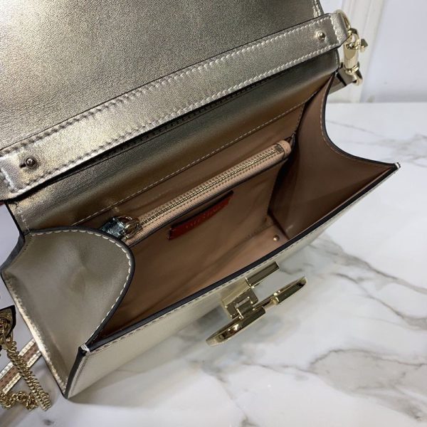 稀少【ヴァレンティノ ショルダーバッグ コピー】人気★Vスリング カーフスキン ミニハンドバッグ Vuj55705 - 画像 (6)