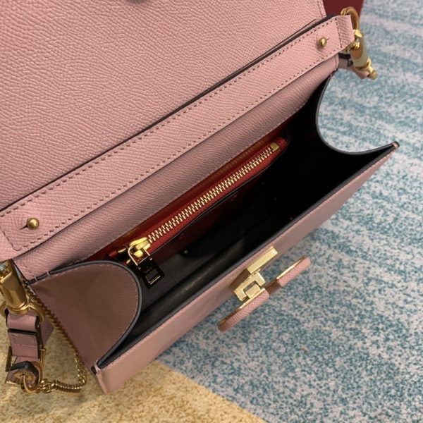 世界中で大人気♪【ヴァレンティノ ショルダーバッグ 偽物】人気★Vスリング カーフスキン ミニハンドバッグ Vug44079 - 画像 (6)