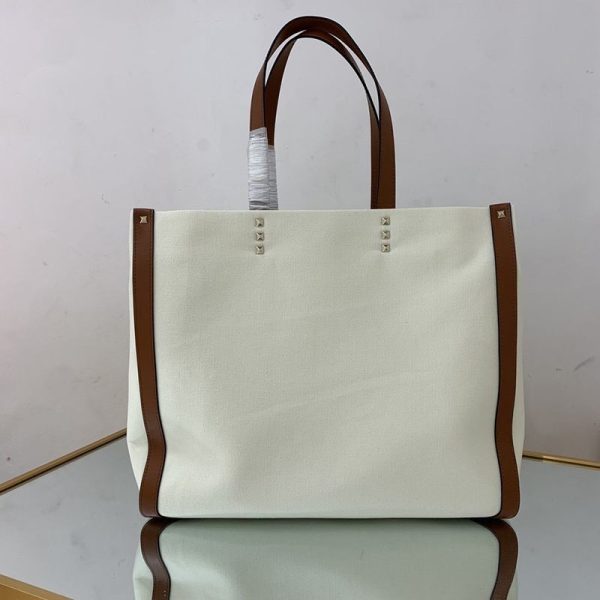入手困難ヴァレンティノ トートバッグ 偽物 ショッピングバッグ NEON VLTN キャンバス ミディアム Vui76345 - 画像 (2)
