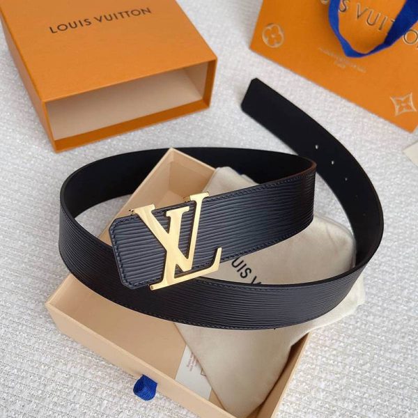 一目惚れ♪ルイヴィトン サンチュール・LVイニシャル 偽物 40MM ベルト vum93150 - 画像 (4)