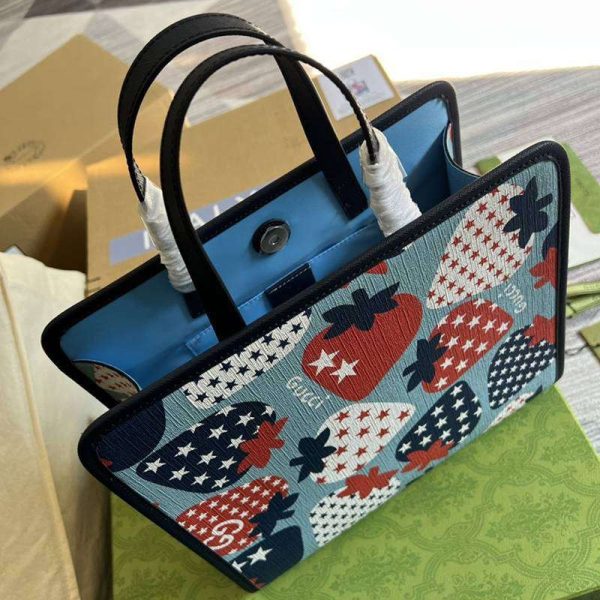 世界中で大人気♪グッチ ストロベリー スター トートバッグ コピー gug14729 - 画像 (7)