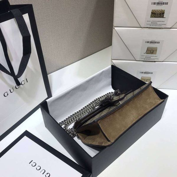 入手困難グッチ〔ディオニュソス 偽物〕GGスプリーム ミニ バッグ guk80399 - 画像 (6)