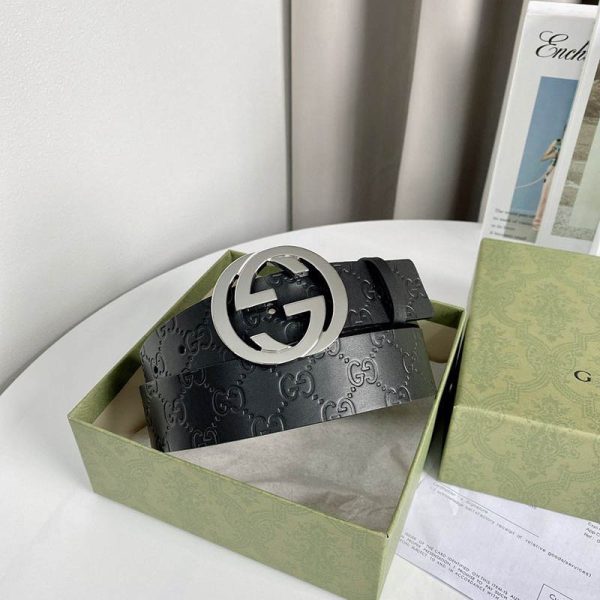 超話題!グッチ ベルト コピー レディース GG スプリーム 38mm gub13295 - 画像 (8)