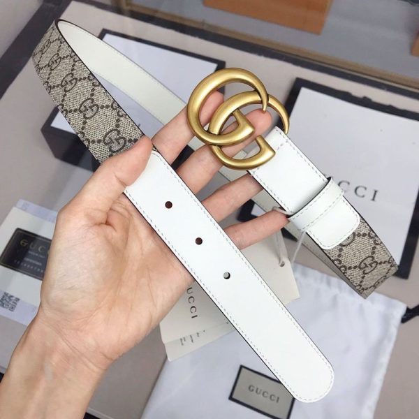 稀少【グッチ ベルト コピー】 リバーシブル GGスプリーム キャンバス 30mm gub24063 - 画像 (5)