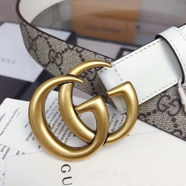 稀少【グッチ ベルト コピー】 リバーシブル GGスプリーム キャンバス 30mm gub24063 - 画像 (6)