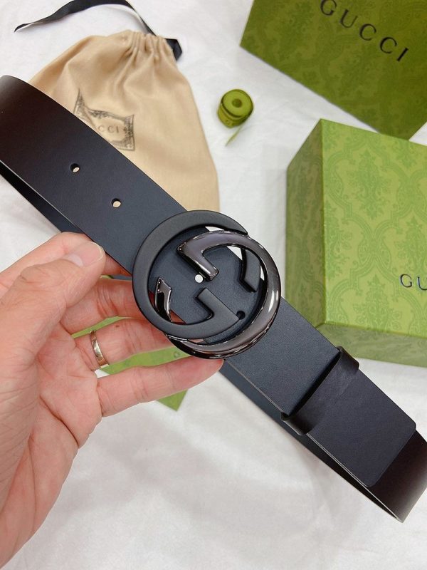 累積売上総額第１位！グッチ GGマーモント スーパーコピー スリムベルト 38mm gub67740 - 画像 (5)
