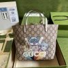 大人気！グッチ ヒグチユウコ 偽物 チルドレンズ キャット GGスプリーム トートバッグ 2色 guk22134 - 画像 (2)