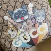 大人気！グッチ ヒグチユウコ 偽物 チルドレンズ キャット GGスプリーム トートバッグ 2色 guk22134 - 画像 (6)