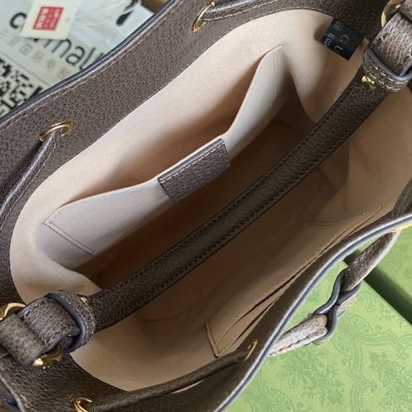 【日本未発売】グッチ〔オフィディア〕GG スモール 偽物 バケットバッグ guw78755 - 画像 (9)