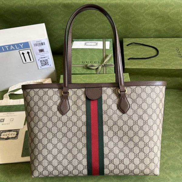 ☆バレンシアガ グッチ 偽物☆ハッカー グラフィティ トートバッグ gum34313 - 画像 (2)