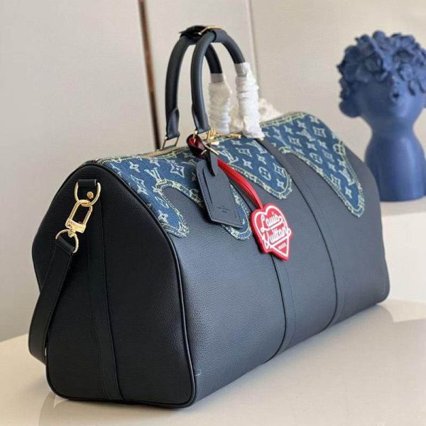 21-22AWルイヴィトン× NIGO キーポル 偽物 バンドリエール 50 vuy21908 - 画像 (4)