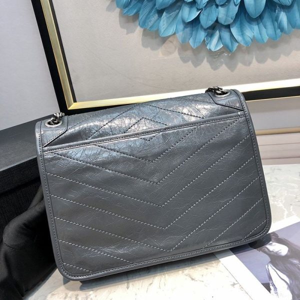 大人気！サンローラン ショルダーバッグ 偽物 ニキ ミディアム ヴィンテージレザー 2way Sai58773 - 画像 (2)