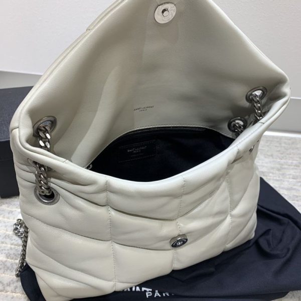 ★日本!!人気！サンローラン ショルダーバッグ 偽物 ルル パファー トイ バッグ キルティング レザー Sam20121 - 画像 (6)