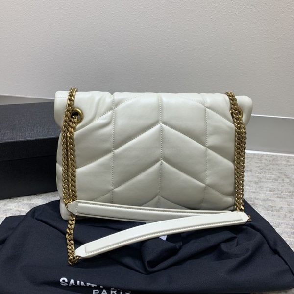 【日本未発売】サンローラン ショルダーバッグ コピー ルル パファー トイ バッグ キルティング レザー Sav71519 - 画像 (3)