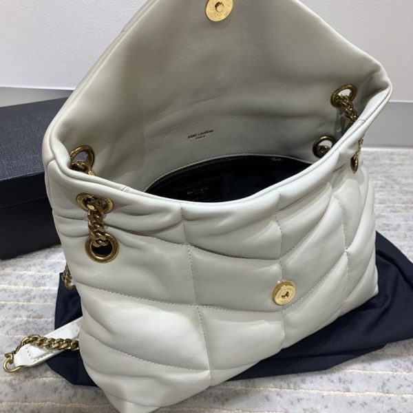 【日本未発売】サンローラン ショルダーバッグ コピー ルル パファー トイ バッグ キルティング レザー Sav71519 - 画像 (6)