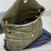 稀少サンローラン ショルダーバッグ コピー ルル パファー トイ バッグ キルティング レザー Sax44885 - 画像 (6)