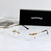 【人気商品】クロムハーツメガネ 偽物【BONE PRONE】メタルフレーム眼鏡 Kut36839 - 画像 (3)