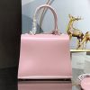 可愛い デルボー コピー カーフスキン ブリヨン ショルダー ハンドバッグ Dew42687 - 画像 (3)