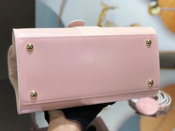 累積売上総額第１位！デルボー スーパーコピー カーフスキン ブリヨン MM ショルダー ハンドバッグ Dee24867 - 画像 (5)