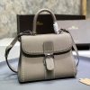 希少色デルボー カーフスキン ブリヨン ショルダー ハンドバッグ 偽物 2サイズ☆送料込 Def25681 - 画像 (7)