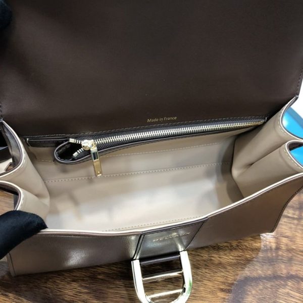 定番【DELVAUX 偽物】カーフスキン ブリヨン MM ショルダー ハンドバッグ 3サイズ Des63290 - 画像 (7)