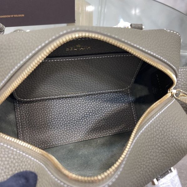 《大人気》DELVAUX 偽物◆Cool Box Mini ソフトグレインレザー製 ハンドバッグ Dee10502 - 画像 (7)