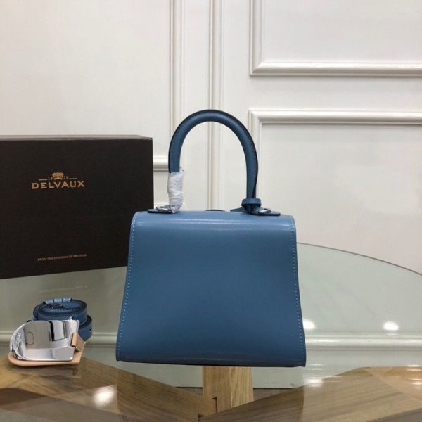人気No1【DELVAUX コピー】カーフスキン ブリヨン ショルダー ハンドバッグ Dee03010 - 画像 (4)