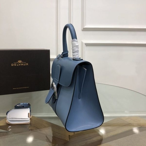 人気No1【DELVAUX コピー】カーフスキン ブリヨン ショルダー ハンドバッグ Dee03010 - 画像 (7)