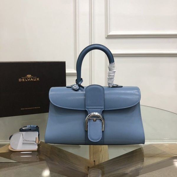 人気No1【DELVAUX コピー】カーフスキン ブリヨン ショルダー ハンドバッグ Dee03010 - 画像 (8)