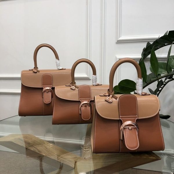 完売必至【DELVAUX スーパーコピー】カーフスキン ブリヨン ショルダー ハンドバッグ Ded74782 - 画像 (2)