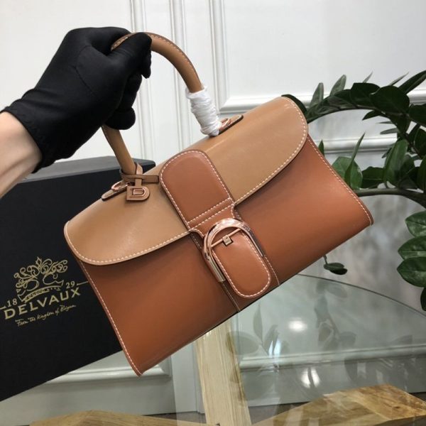 完売必至【DELVAUX スーパーコピー】カーフスキン ブリヨン ショルダー ハンドバッグ Ded74782 - 画像 (4)