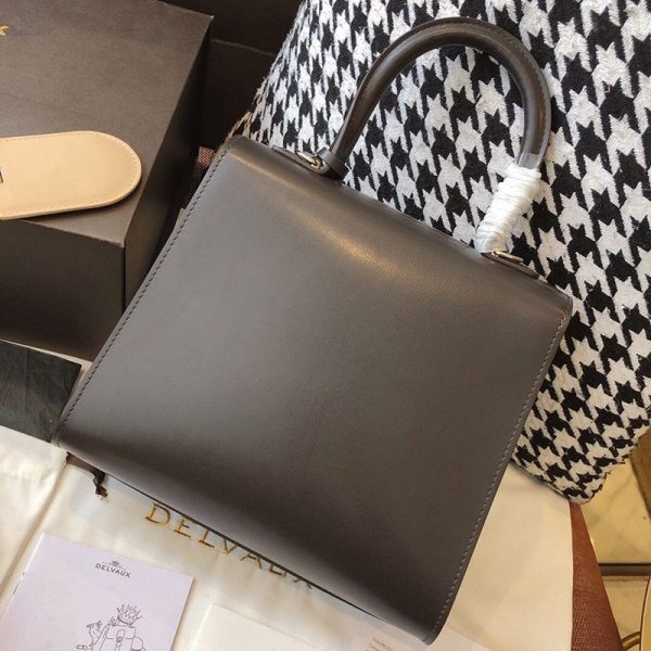 ★日本!!人気！【デルボー ハンドバッグ 偽物】ブリヨン Ivoryステッチ ミディアムハンドバッグ Der39858 - 画像 (4)