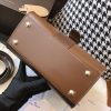★日本!!人気！【デルボー ハンドバッグ 偽物】ブリヨン Ivoryステッチ ミディアムハンドバッグ Der39858 - 画像 (5)