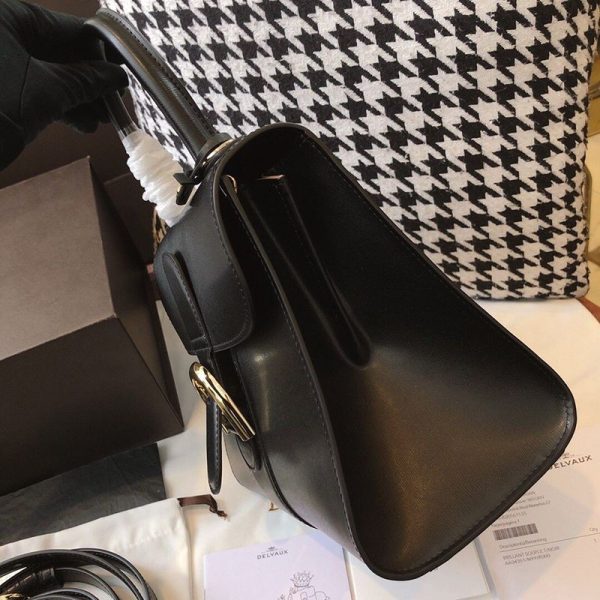 争奪戦【デルボー ハンドバッグ 偽物】ブリヨン Ivoryステッチ ミディアムハンドバッグ Dej22268 - 画像 (3)
