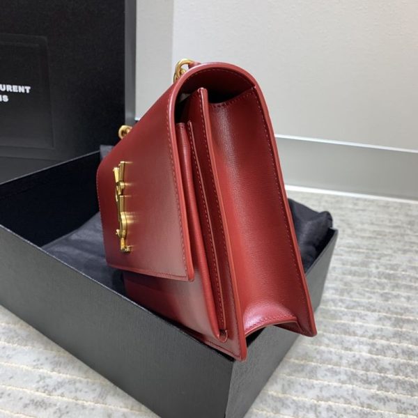 送料込サンローラン ミディアム サンセットショルダーバッグ 偽物 Sap24663 - 画像 (4)