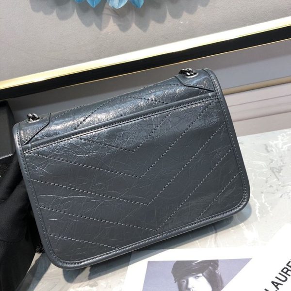《大人気》サンローラン スーパーコピー ニキ ベイビー クリンクルヴィンテージレザー Sae57262 - 画像 (2)