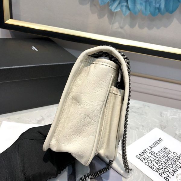 可愛いサンローラン スーパーコピー ショルダーバッグ ニキ ベイビー クリンクルヴィンテージレザー Saj00394 - 画像 (6)