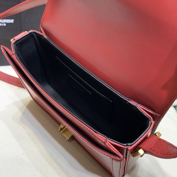 目を惹くカラー サンローラン ショルダーバッグ コピー ボックスレザー サッチェルバッグ Sav02778 - 画像 (5)