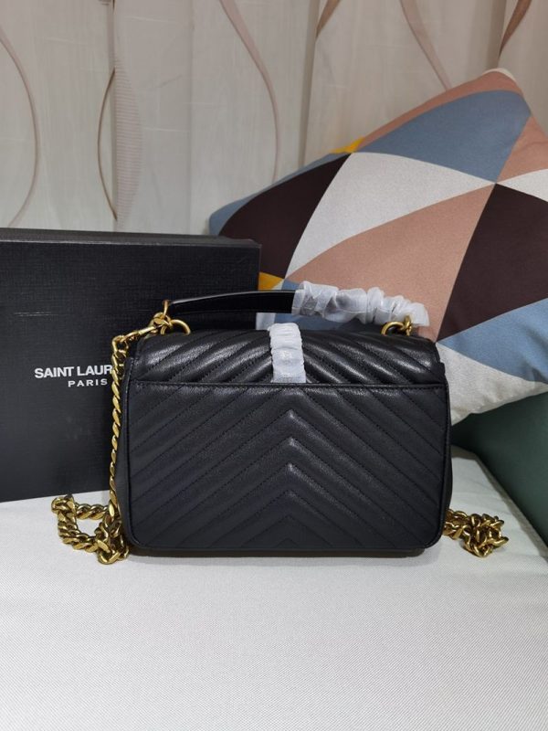 希少色サンローラン ハンドバッグ スーパーコピー★カレッジ ミディアム マトラッセ Sad86214 - 画像 (6)