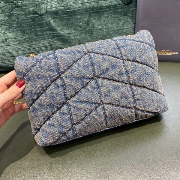 大人気！サンローラン ルル パファー ミディアム バッグ キルティング 偽物 San54543 - 画像 (2)