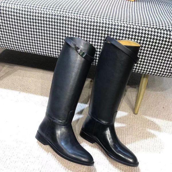 定番エルメス Jumping ジャンピングブーツ カーフスキン 偽物 2色 eru67904 - 画像 (6)