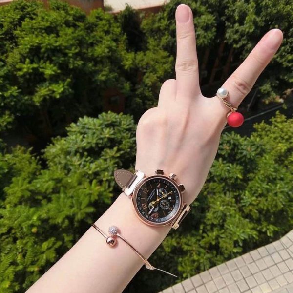 稀少 ルイヴィトン 時計  タンブール ストリート ダイバー コピー モノグラム 33mm vuy88476 - 画像 (5)